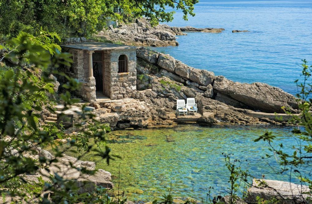 Hotel Villa Astra Lovran Exterior foto